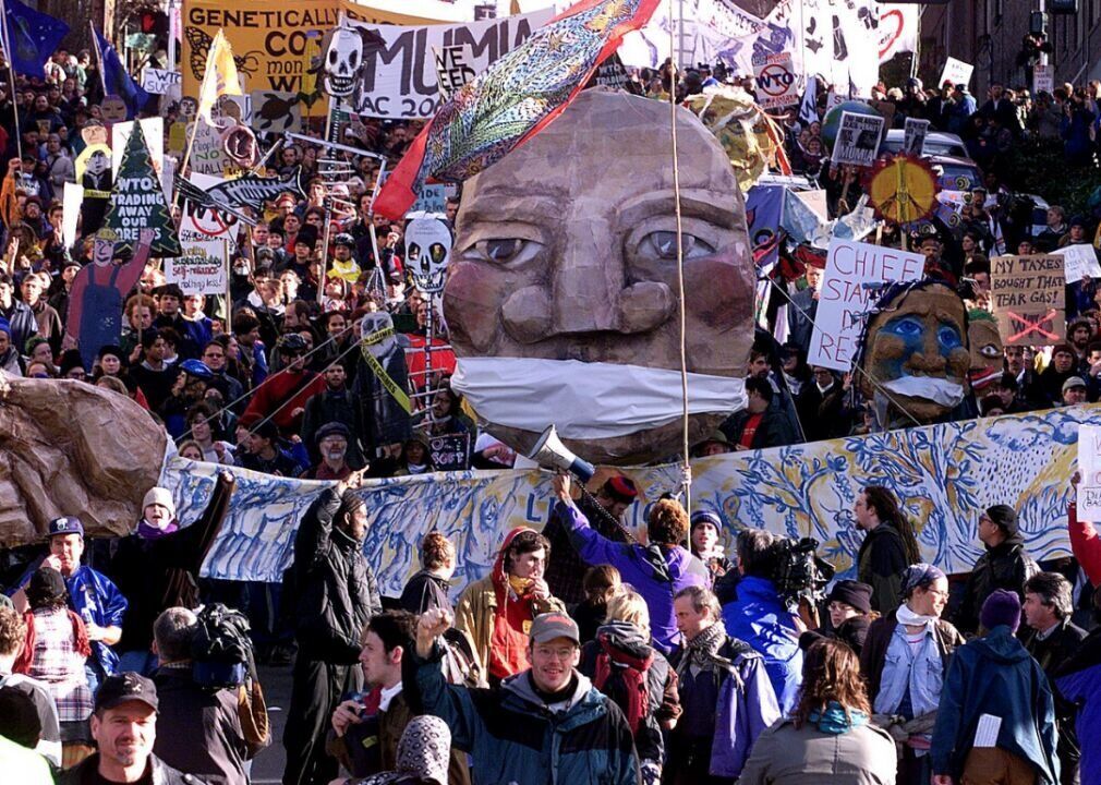 1999: Seattle World Trade Organization protests
